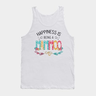 Happiness Is Being A Mammoo Wildflowers Valentines Mothers Day Tank Top